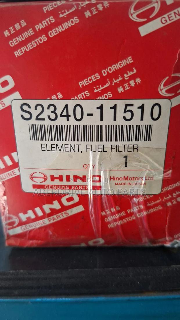 Genuine Fuel Filter Hino 500