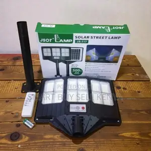 Large Capacity Inbuilt Battery 500w Watts Solar Street Light