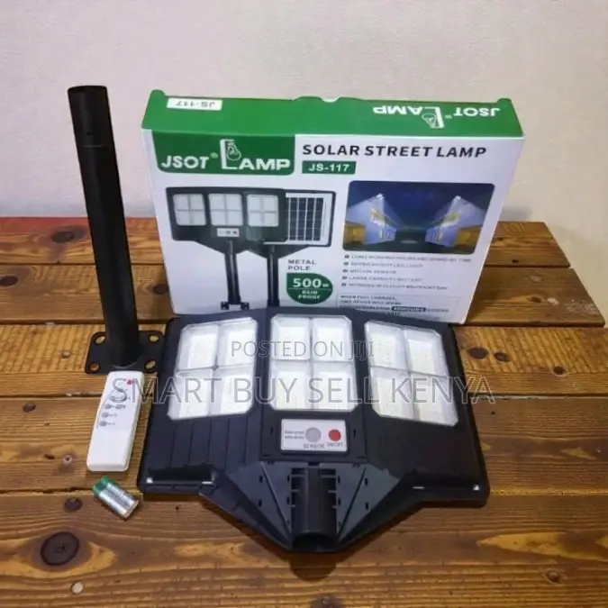 Large Capacity Inbuilt Battery 500w Watts Solar Street Light
