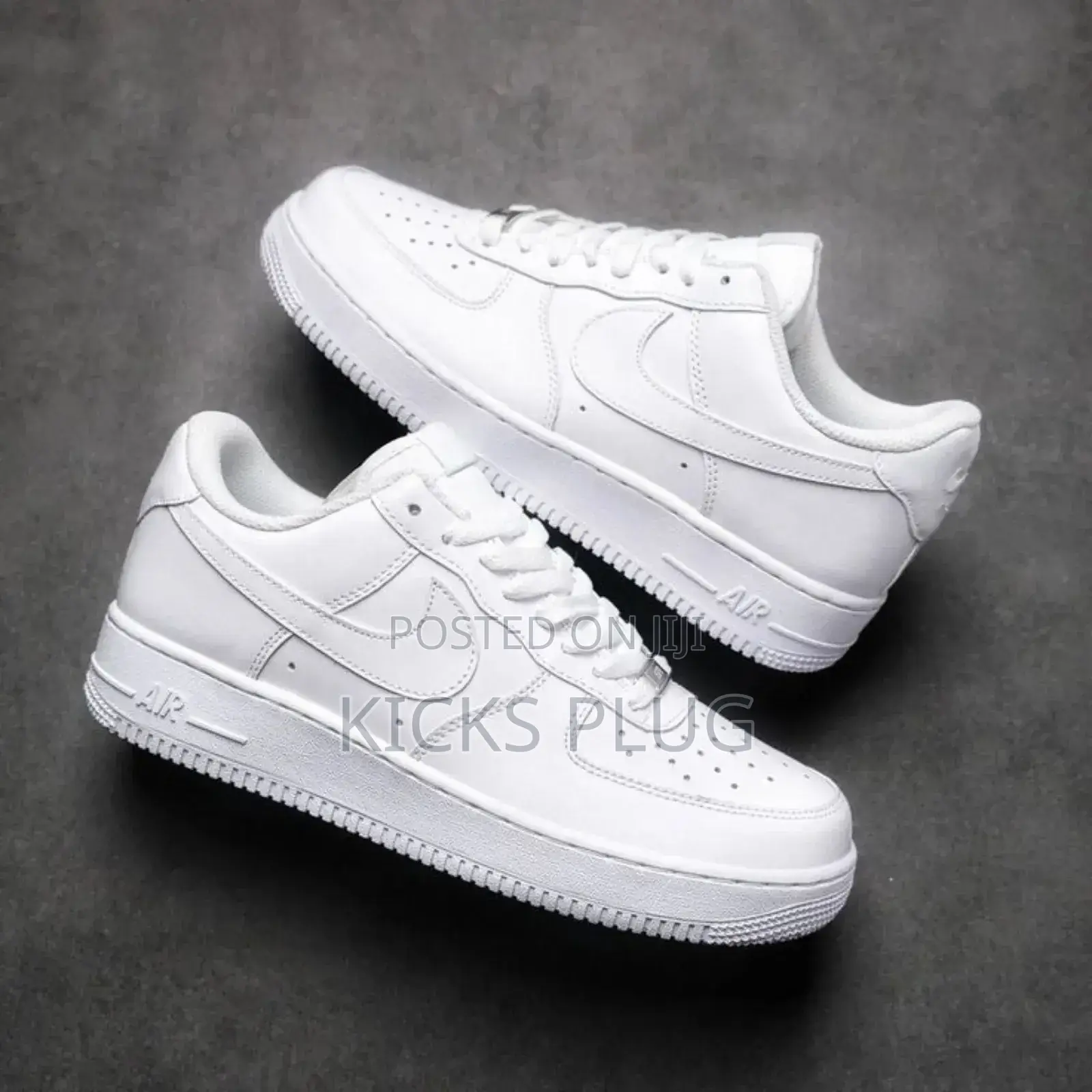 Airforce 1 White Durable Authentic Sneakers