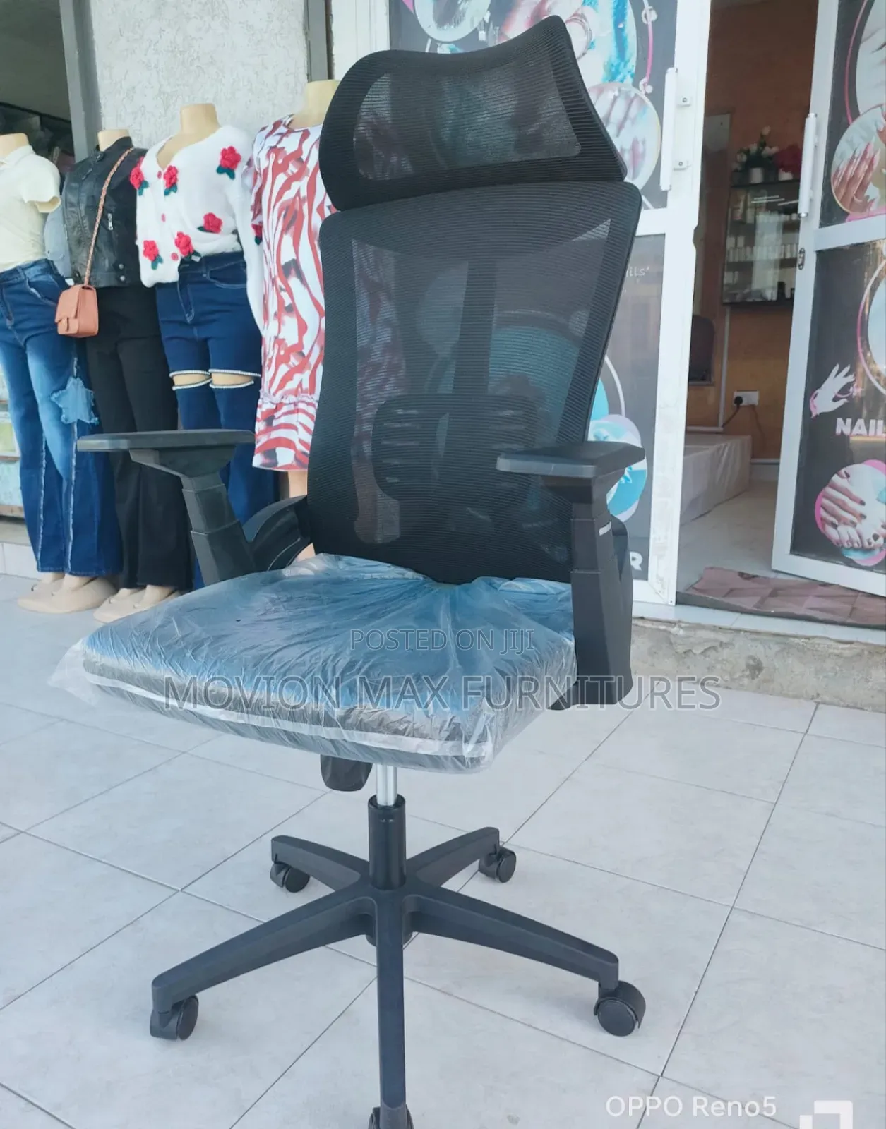 Boss Black Chair