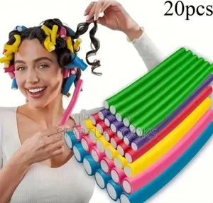 20 Pieces Flexi Rods Hair Flexi Rods