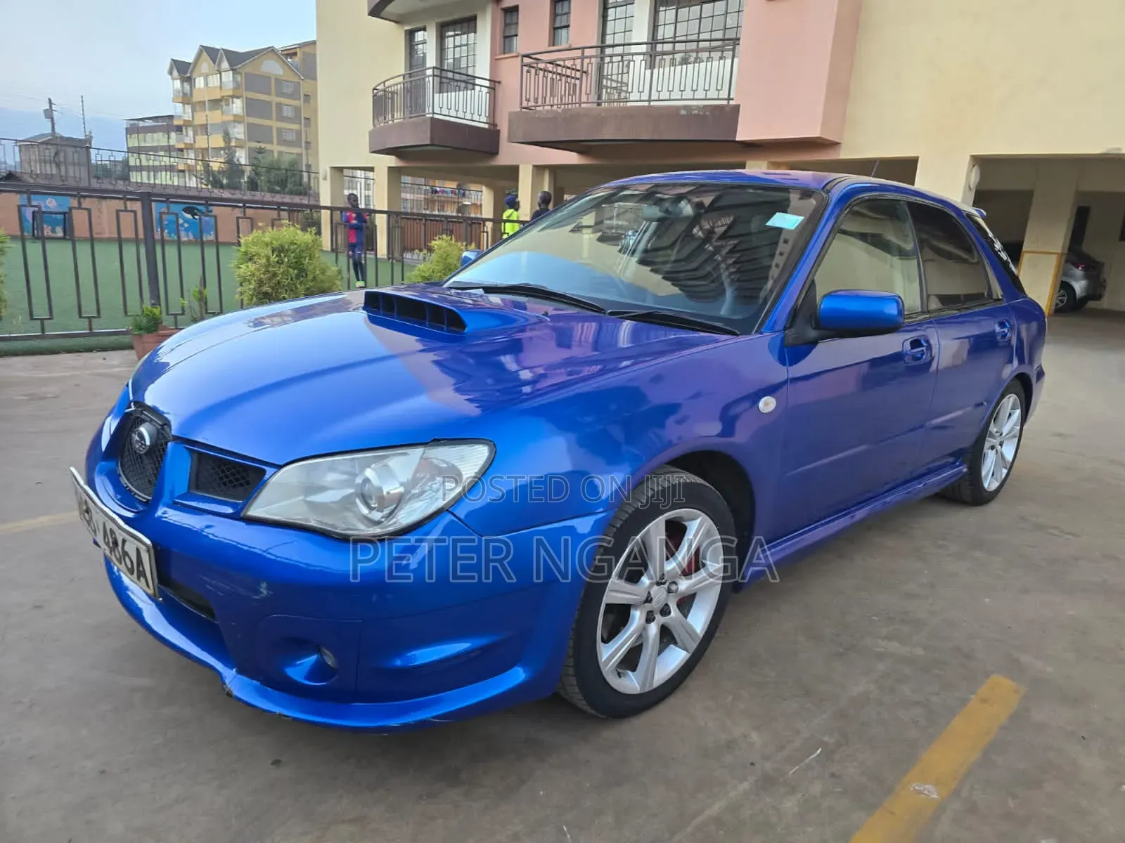Subaru Impreza 2.5 STi WRX 2007 Blue