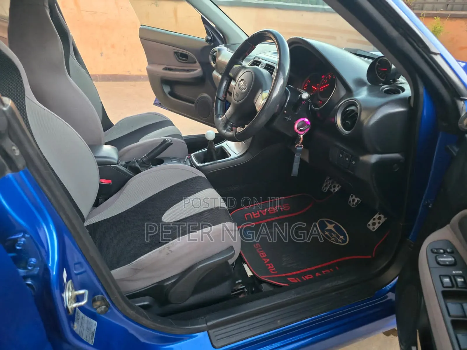 Subaru Impreza 2.5 STi WRX 2007 Blue
