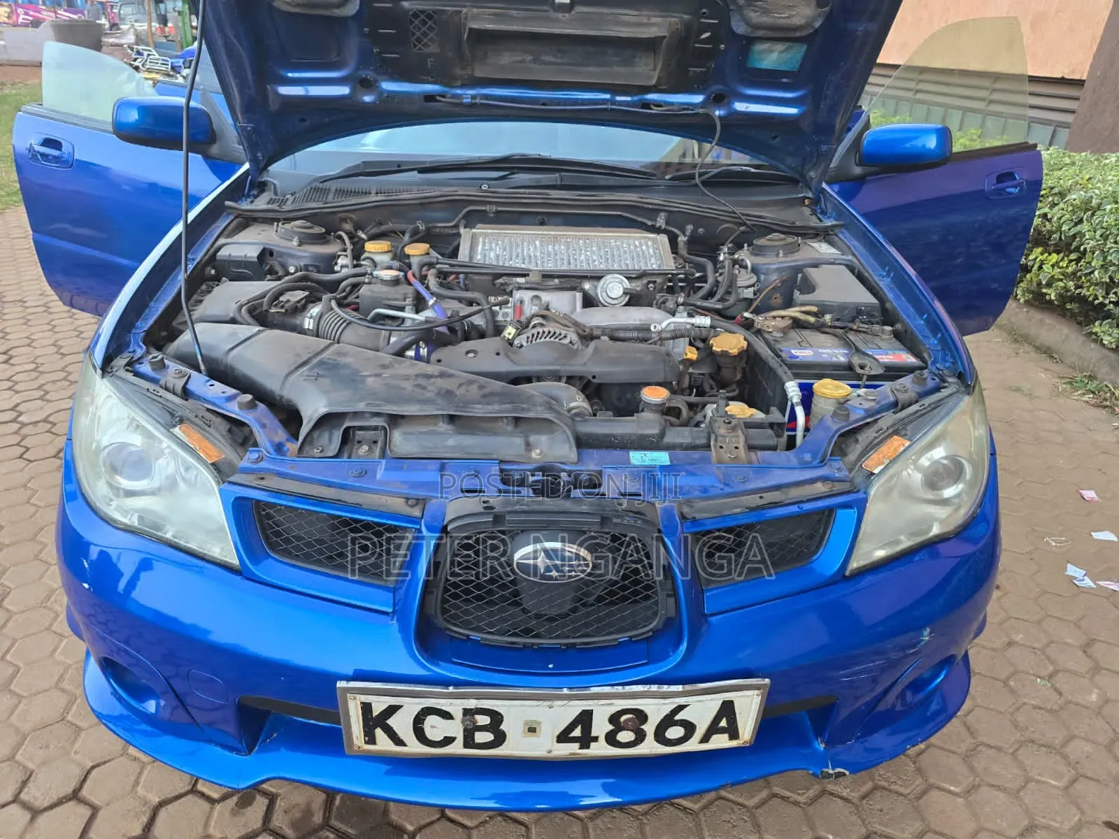 Subaru Impreza 2.5 STi WRX 2007 Blue