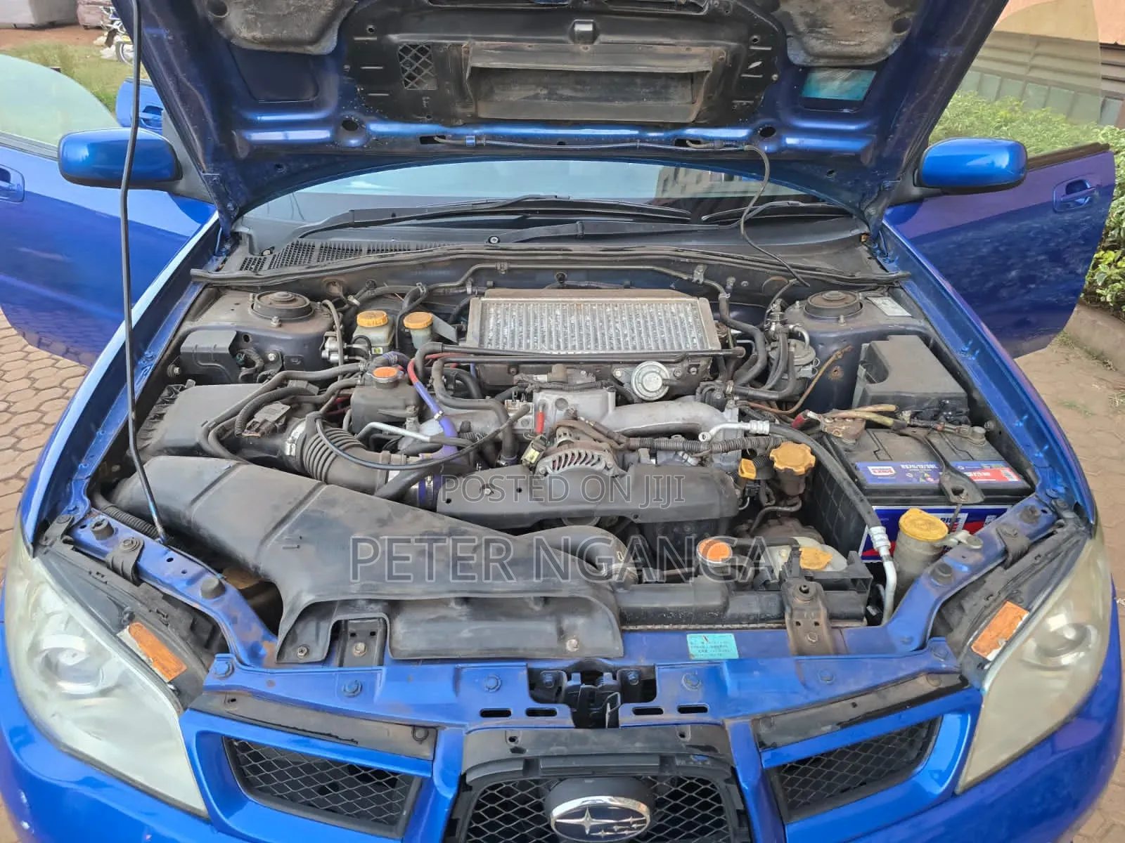 Subaru Impreza 2.5 STi WRX 2007 Blue