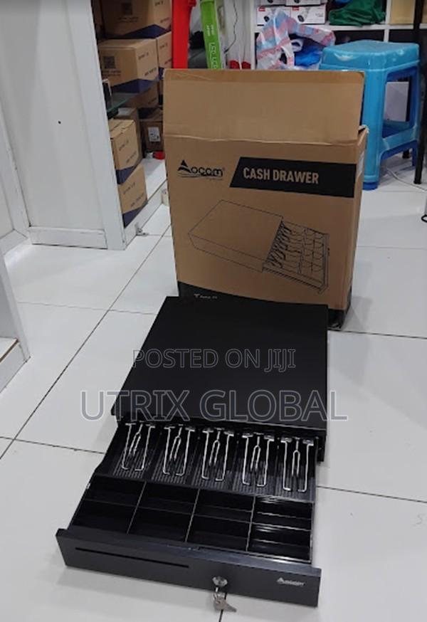 Pos Counter Drawer Five Slot Safe Money Organizer - main view