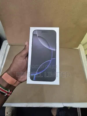 New Apple iPhone 16 Pro Max 256 GB Black