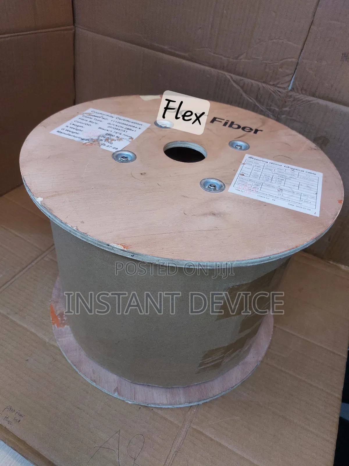 2-Core Outdoor FTTH Optical Fiber Drop Cable (2000m)