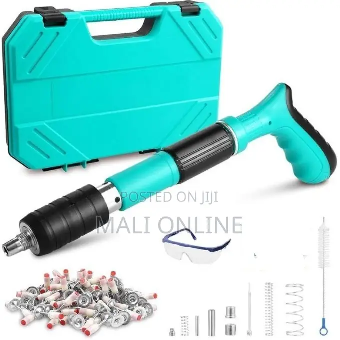 Portable Manual Concrete Steel Nail Adjustable Power Mini Nail Gun