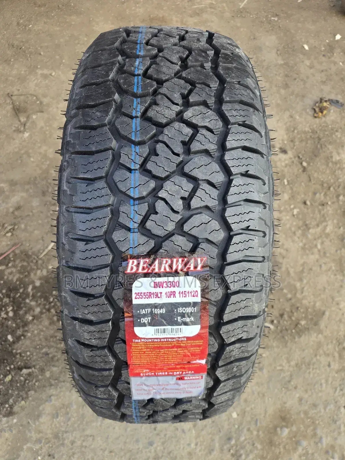 255 /55 R19 Bearway Tyres (All Terrein)