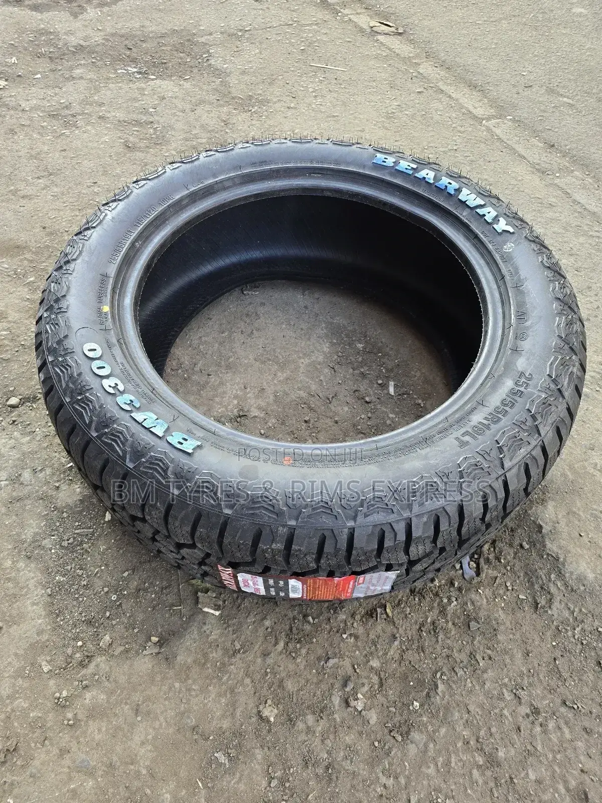 255 /55 R19 Bearway Tyres (All Terrein)