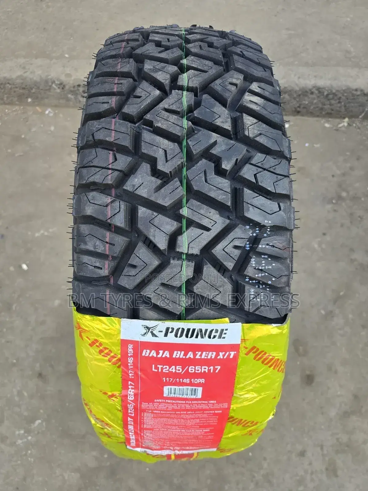 245 /65 R17 X-Pounce Tyres (All Terrein)