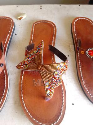 High Quality Leather Maasai Sandals - thumbnail 2
