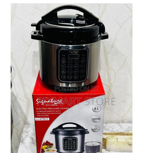 Signature 6-Litre Electric Pressure Cooker With Multi-Function - main view