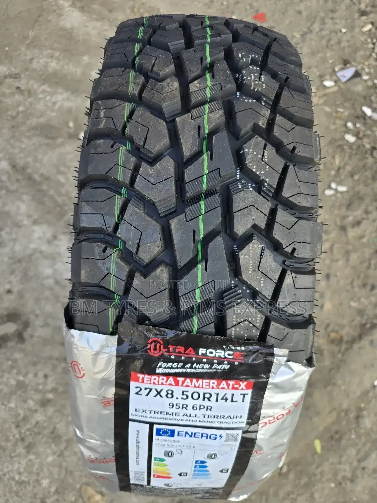 27x8.50 R14 Lt Urtra Force Tyres (All Terrein)