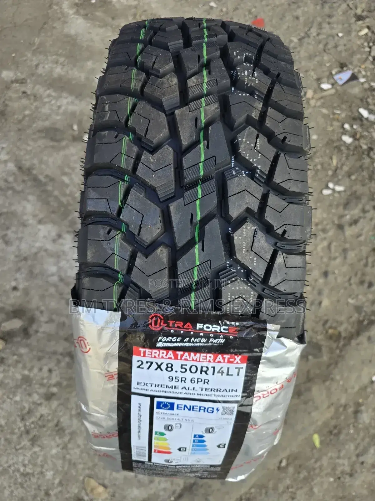 27x8.50 R14 Lt Urtra Force Tyres (All Terrein)