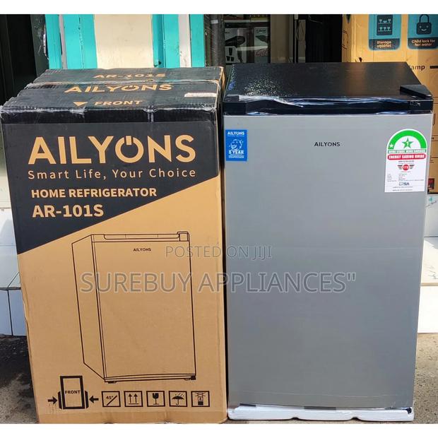 Ailyons 90l Compact Single-Door Refrigerator – Energy Saving