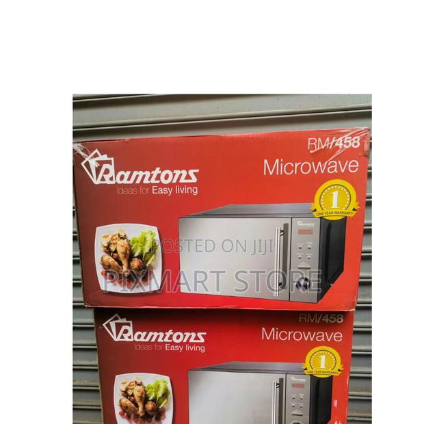 Ramtons Rm/458 20l Digital Microwave Oven – 700w, Glass Door