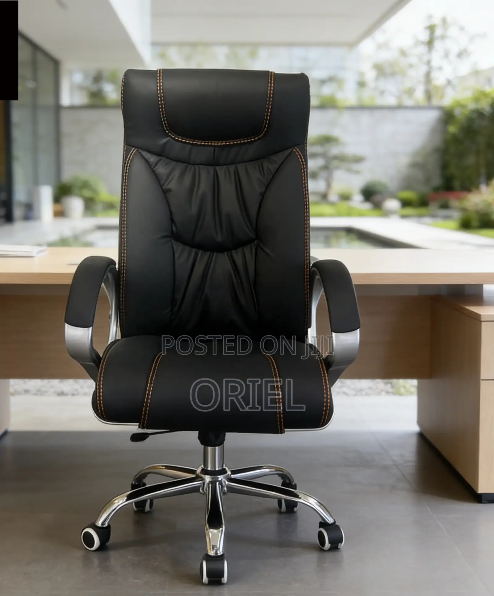 Office Chairs; Comfort-Fit High-Back Executive Office Chair