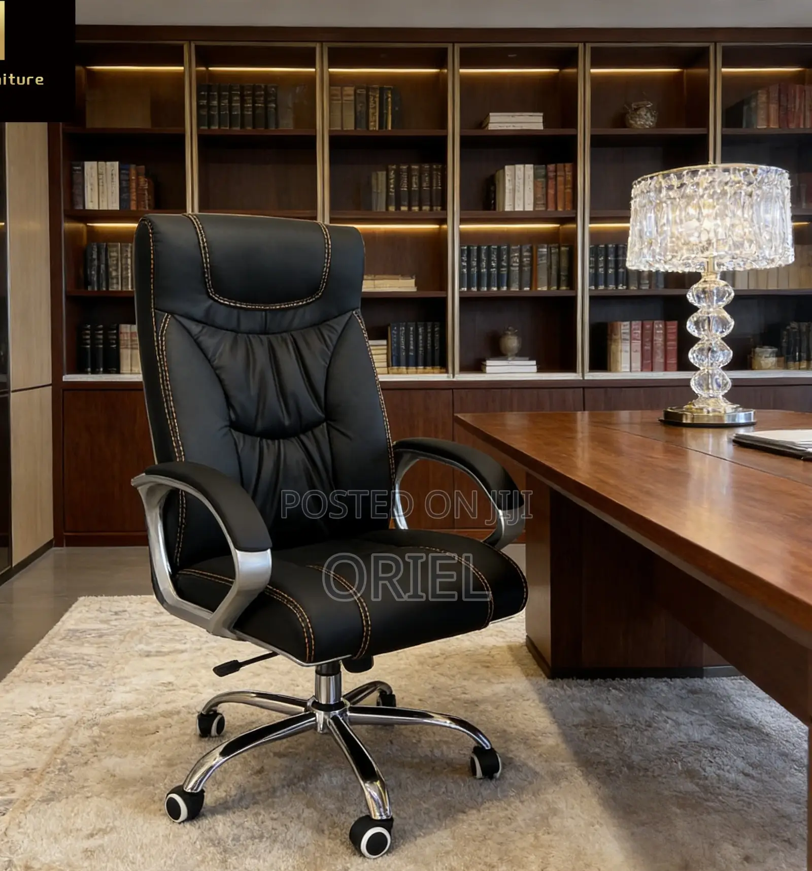 Office Chairs; Comfort-Fit High-Back Executive Office Chair