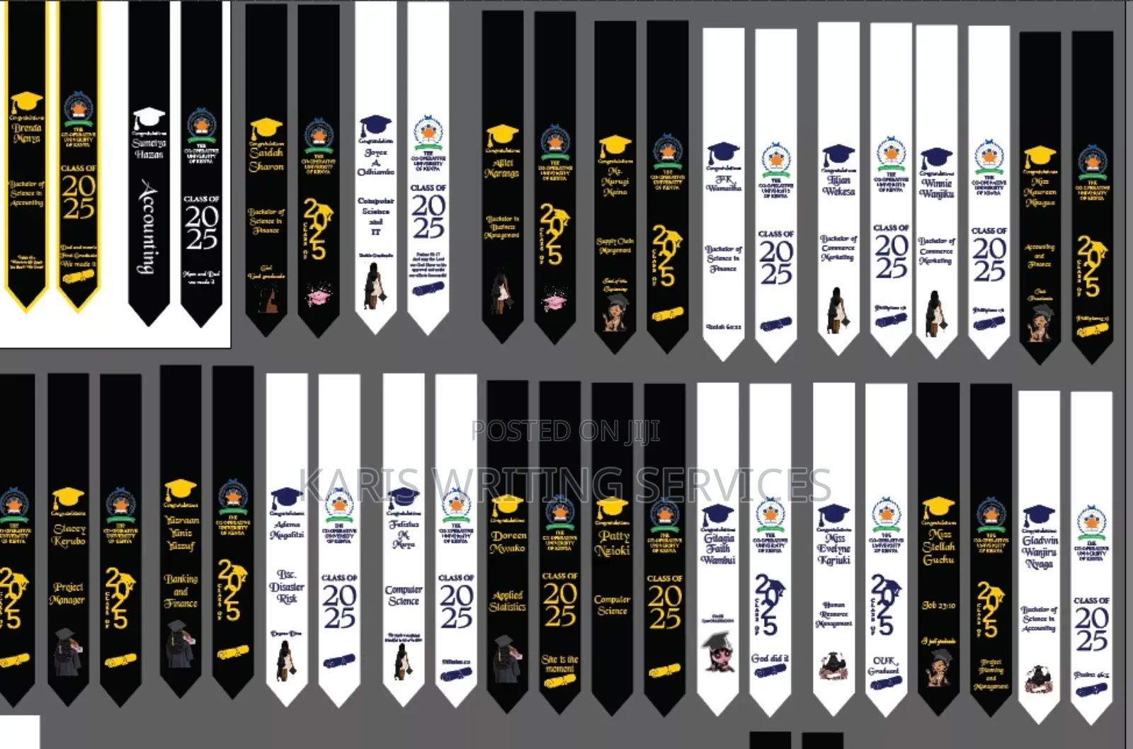 Graduation Sashes