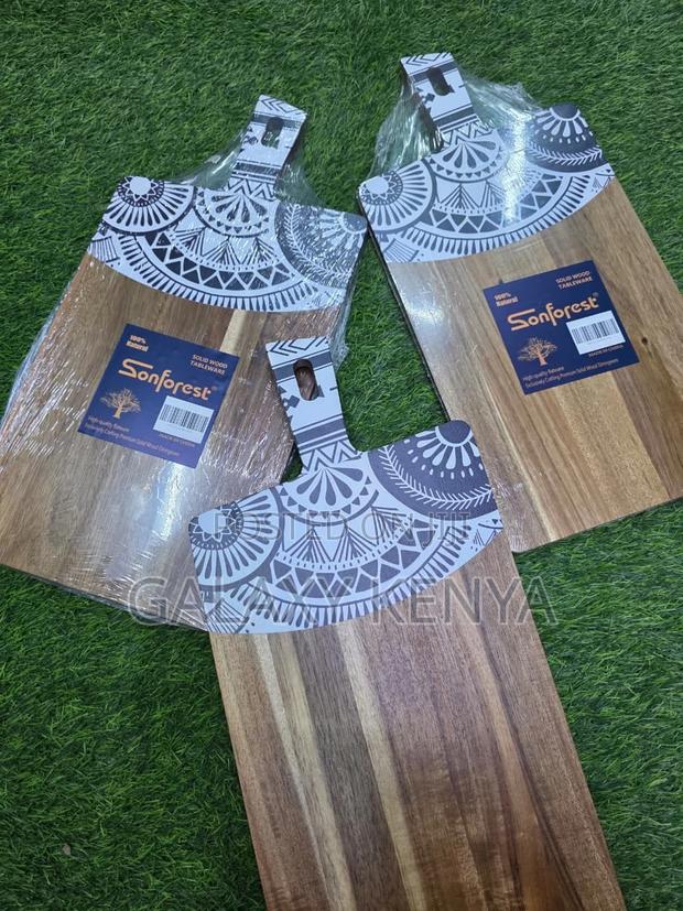 New Rectangular Acacia Wood Cutting/Chopping Board - thumbnail 4