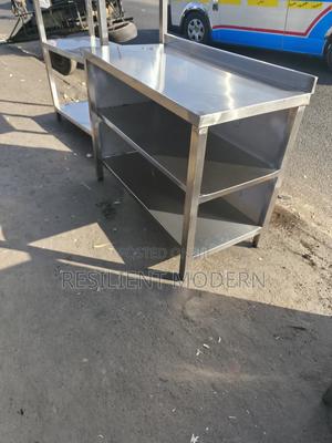 Stainless Steel Working Table With 2 Undershelf - thumbnail 2
