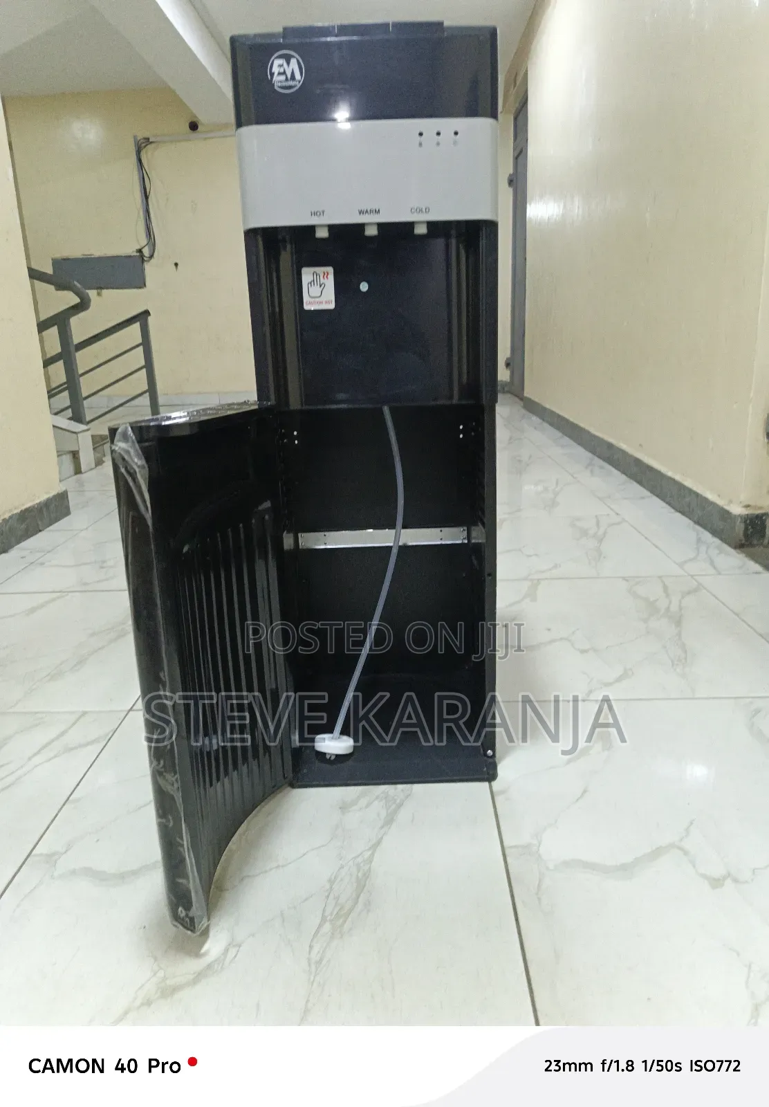 Electromate Bottom Loading 3 Taps Water Dispenser