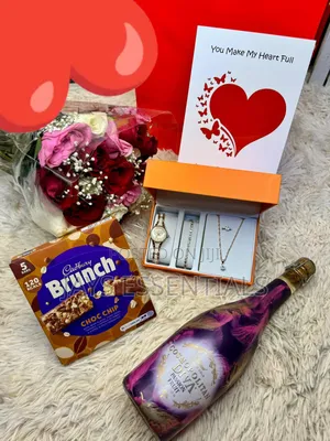 Valentines Gift: Ultimate Romance Hamper With Jewelry Wine