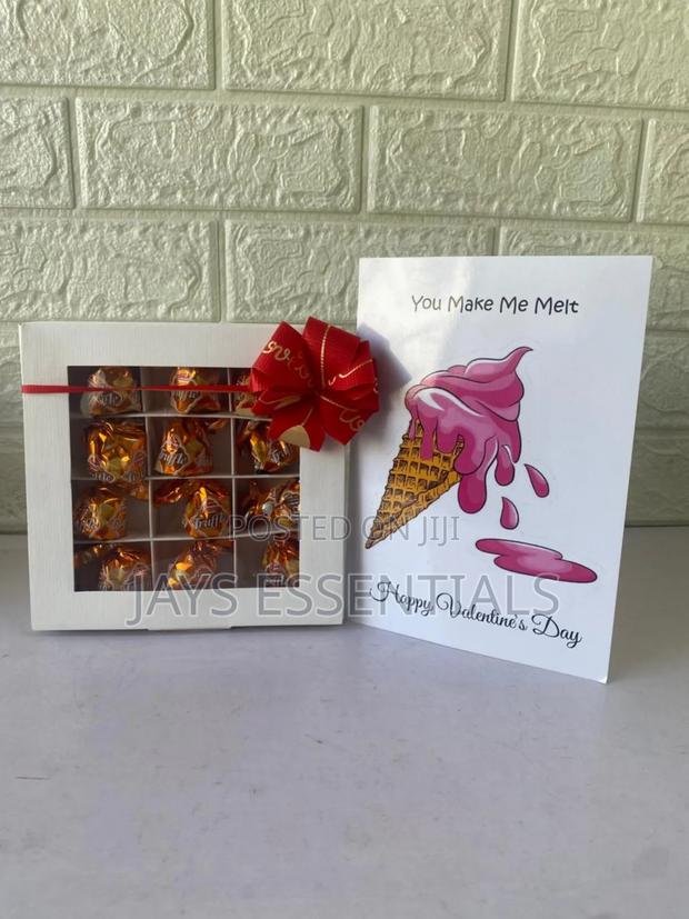 Valentines Gift: 12pcs Luxury Truffle Chocolate Card Set - thumbnail 2