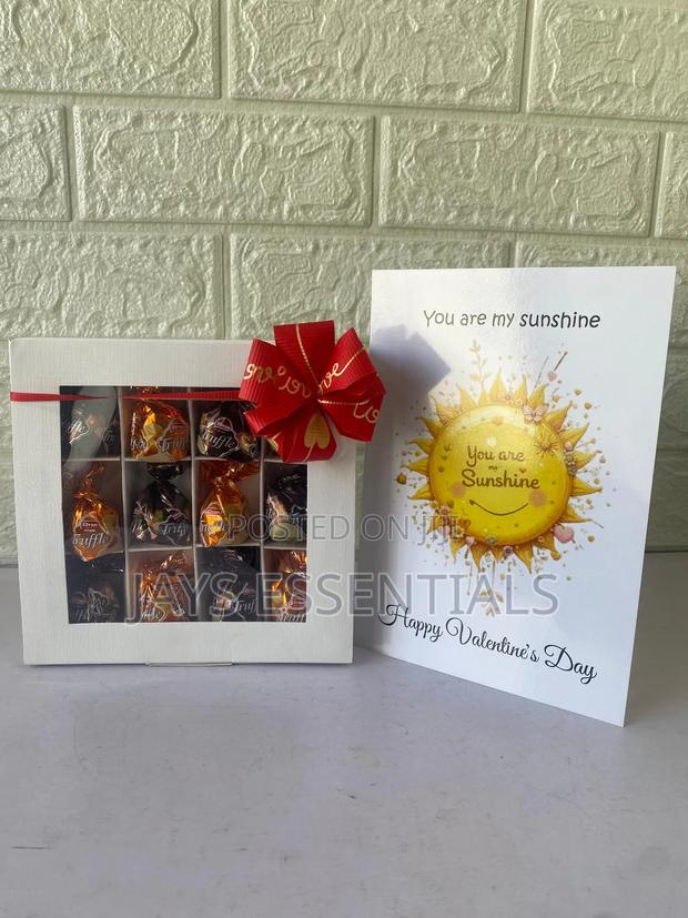 Valentines Gift: 12pcs Luxury Truffle Chocolate Card Set - thumbnail 5