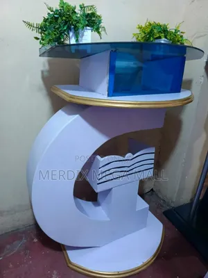 Elegant Wooden Pulpit, Pulpit, Pulpits