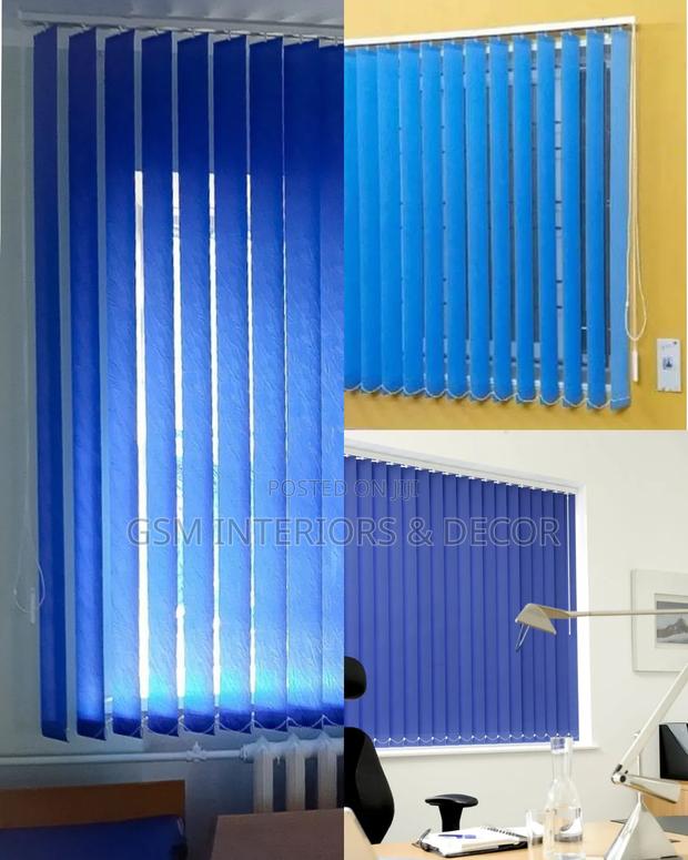 Uv Protect Office Blinds and Office Curtains in Colour Block
