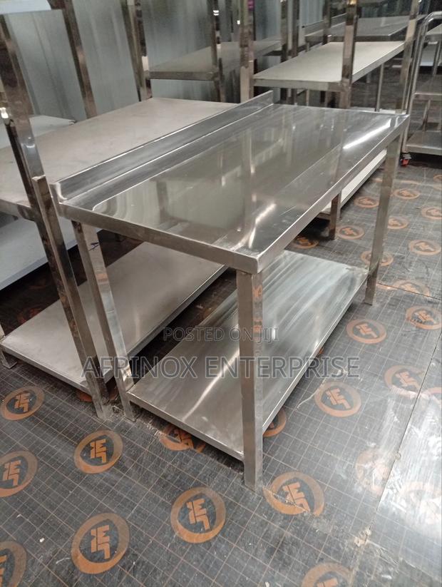 5 Feets Stainless Steel Table - main view