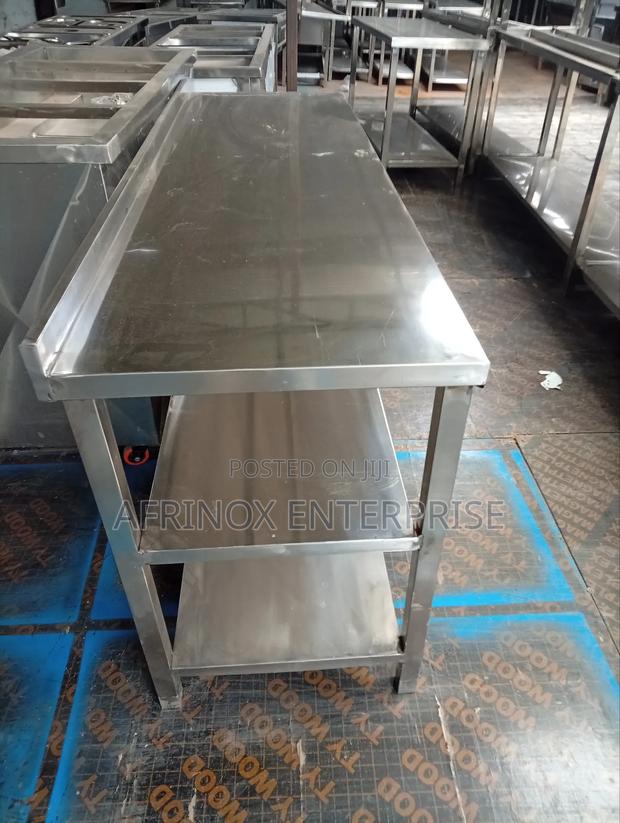 Stainless Table Top, 6 by 2 Feets - main view