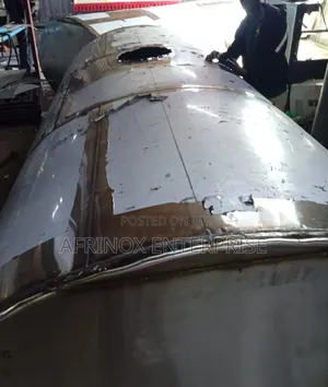 We Fabricate Commercial Lorry Tanks for Transportation of Milk Water