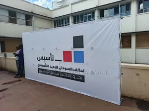 Media Banner,Collapsible Backdrop Stand