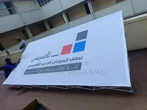 Media Banner,Collapsible Backdrop Stand
