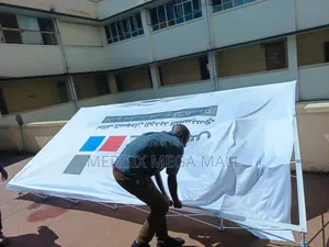 Media Banner,Collapsible Backdrop Stand
