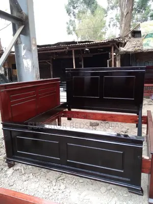 Luxury Glossy Panel Bed on Sale