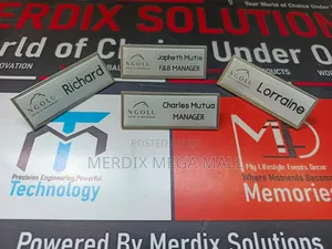 Silver Executive Name Tag,Name Tags