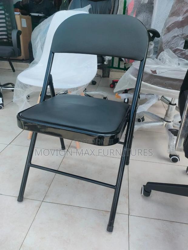 Foldable Fold Leather Chair - main view