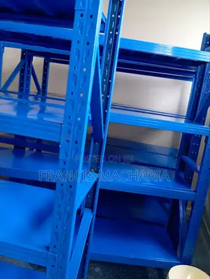 Interlocking Industrial Shelves