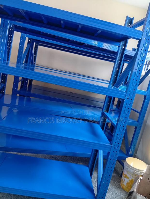 Easy Installation Industrial Shelves - main view