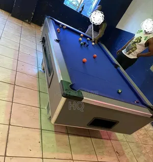 Pool Tables New With Lock White Rubber Model Lkes-7321-Tok