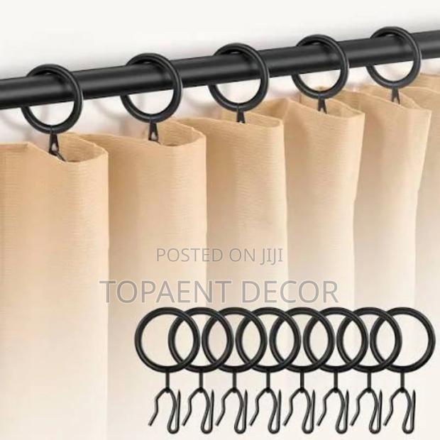 Metallic ,Drappery Rings For Curtains And Sheers