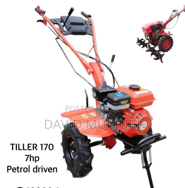 Tiller 170 7hp Petrol Driven. - main view