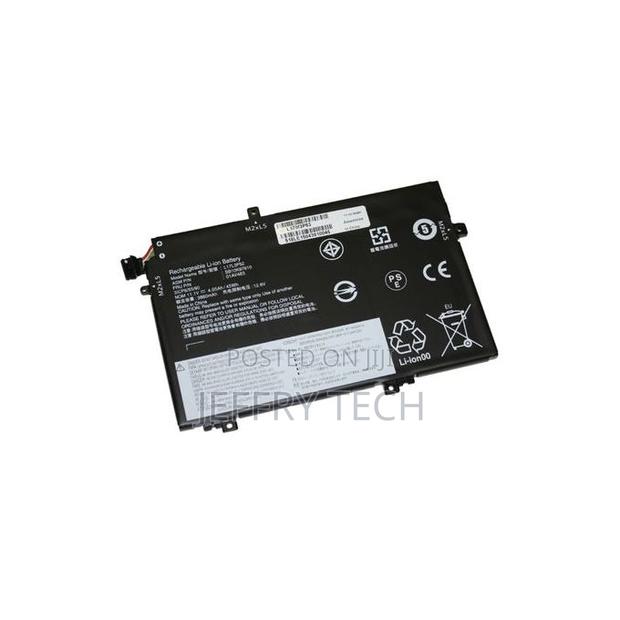 Black Laptop Battery for Thinkpad L14, L15, L480, L490, L580, L590