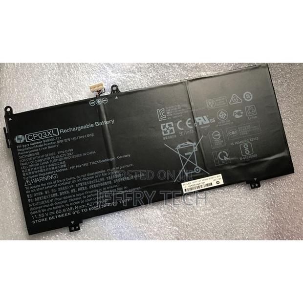 Replacement Battery for Hp Spectre 13-Ae000 X360 , Cp03xl-Black